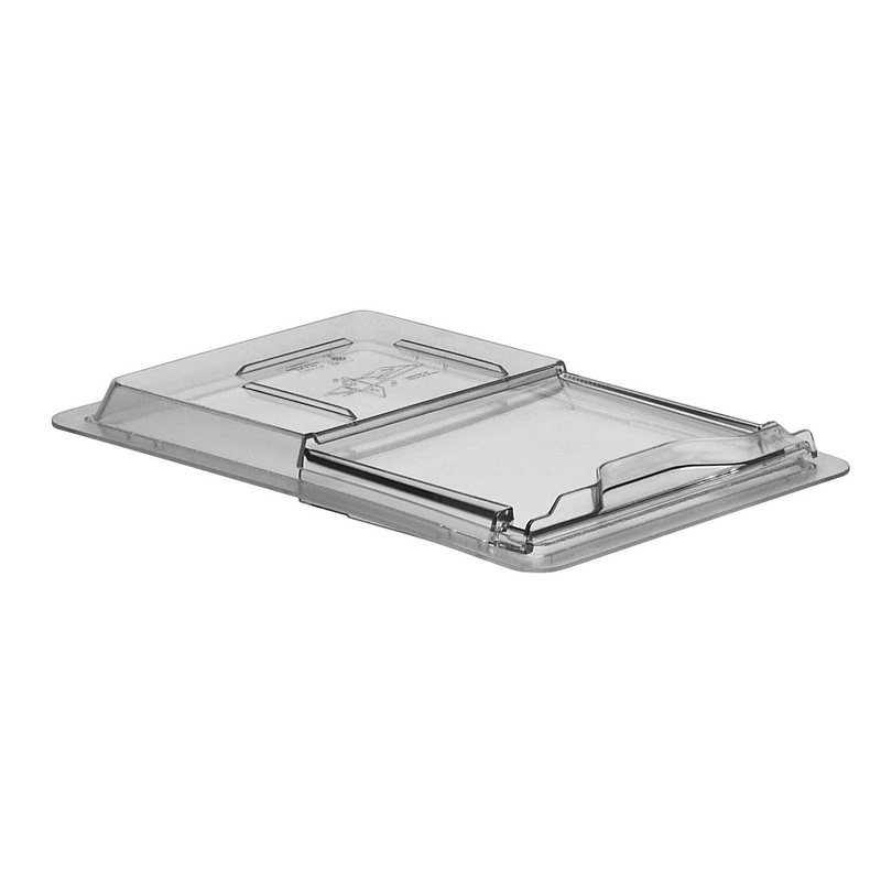 Cambro Camwear Food Storage Box Sliding Lid, Clear
