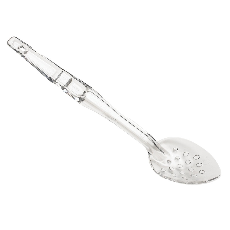 Cambro Camwear Perforated Serving Spoon, Clear