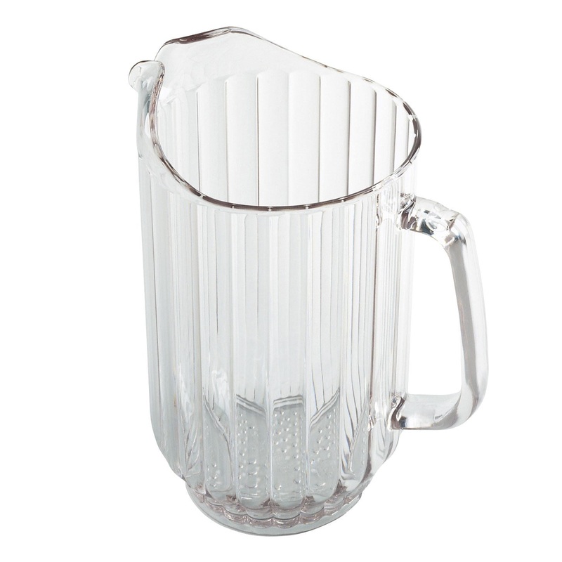 Cambro Camwear Pitcher, 60 oz, Clear