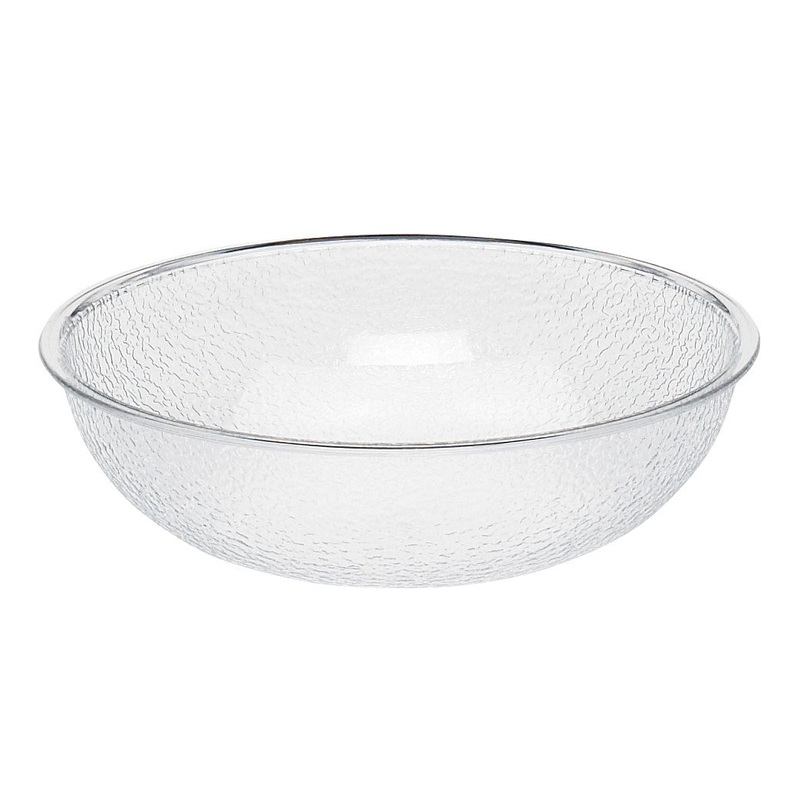 Cambro Camwear Round Pebbled Bowl, Plastic