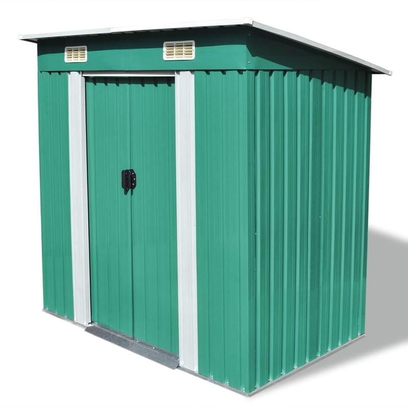 Abri de jardin Mtal Vert