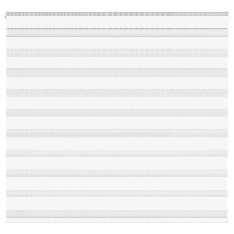 Store zbre blanc 165x150 cm largeur du tissu 160,9cm polyester