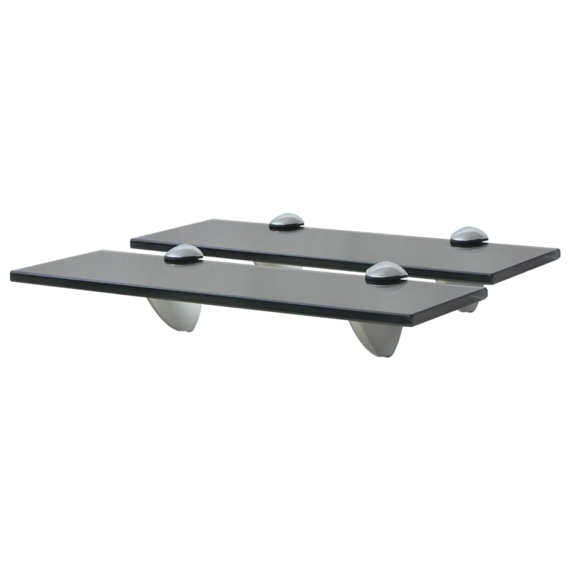 tagres murales 2 pcs Verre 30 x 10 cm 8 mm